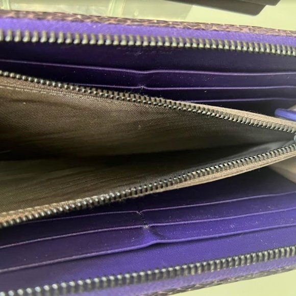 *BOTTEGA VENETA* Ayers Livrea Intrecciato Zip Around Continental Wallet in Box - Picture 7 of 7